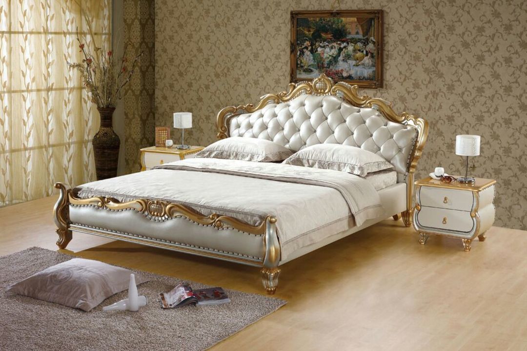 Luxury bed uploaded by SS interior decor on 2/20/2022