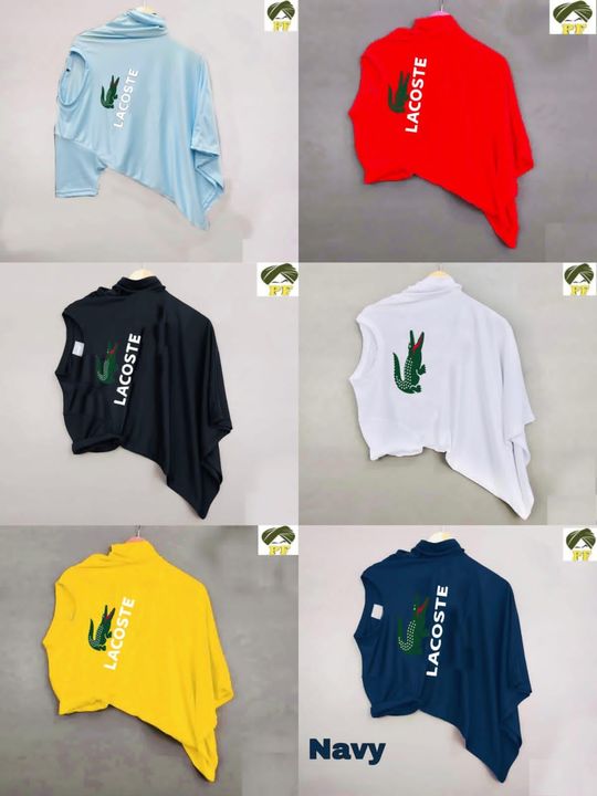 Lacoste Branded T Shirts uploaded by business on 2/20/2022