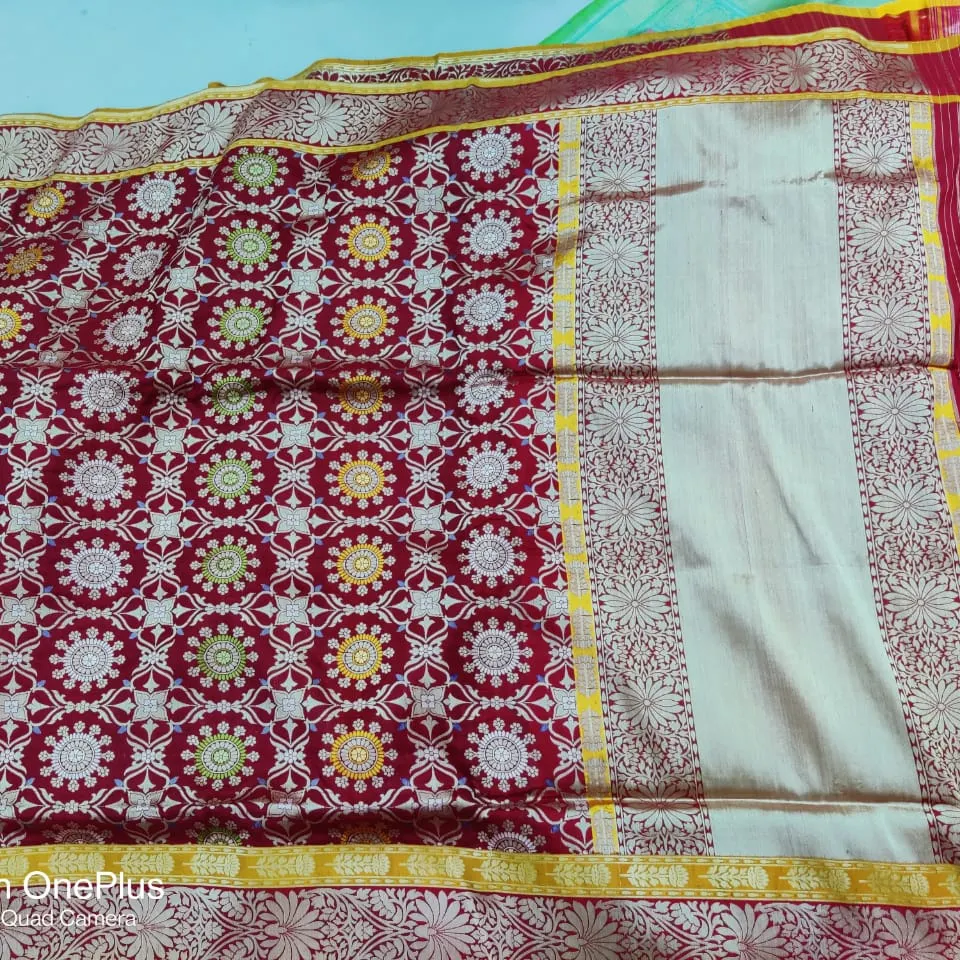 Banarasi Handloom pure katan silk saree uploaded by business on 2/20/2022