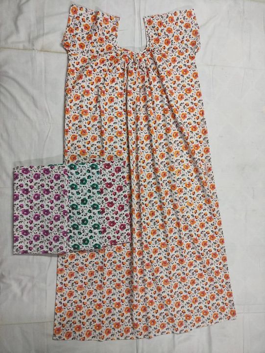 Product image with price: Rs. 180, ID: nh-cotton-nighty-fa1440df