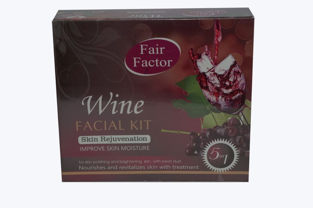 fair factor wine facial kit 155gm  uploaded by French Angel Cosmetics India on 2/21/2022