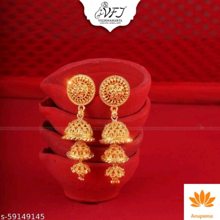 Gold plated Earrings uploaded by business on 2/21/2022