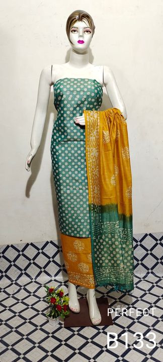 Khadi cotton uploaded by Handloom cloth saree suit dupatta on 2/21/2022