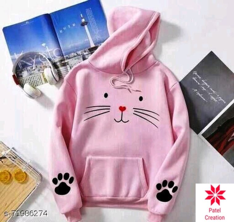 Post image I want 1 pieces of Printed Sweatshirt Full Sleeve Hoody
Fabric: Cotton Blend
Sleeve Length: Long Sleeves
Pattern: Print.
