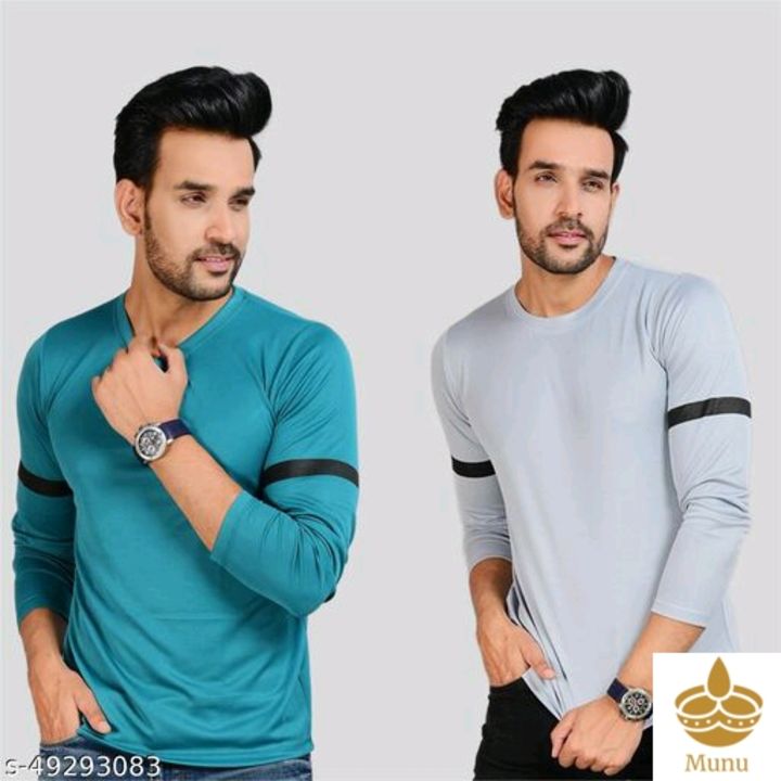 Pack of 2 Trendy Modern Men Tshirt uploaded by business on 2/21/2022
