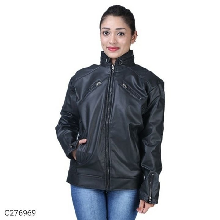 Women's Leather Jackets Vol-1 uploaded by Shanvi creations on 10/9/2020