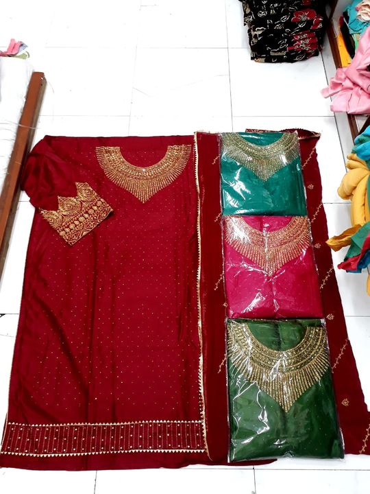 Salwar suits uploaded by business on 2/21/2022
