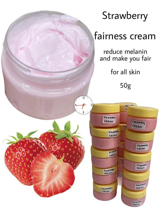 Strawberry glow cream uploaded by business on 2/22/2022