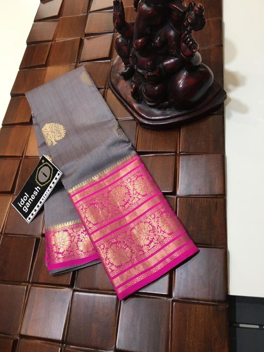 Banarasi georgette Silk saree uploaded by business on 2/22/2022