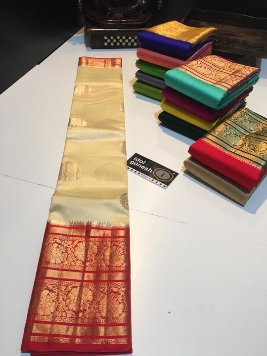 Banarasi georgette Silk saree uploaded by Fatima fabrics on 2/22/2022