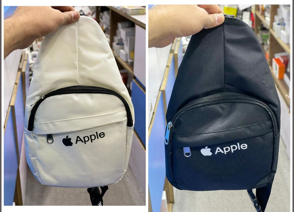 Post image College Apple logo bag available wholesale price available 🔥