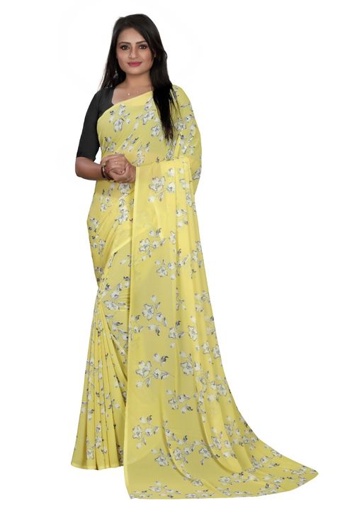 Georgette Saree uploaded by business on 2/22/2022