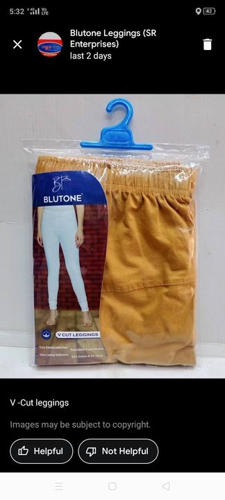 Blutone V cut leggings  uploaded by business on 2/22/2022