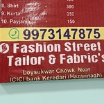 Business logo of Fashion street tailor & fabrics