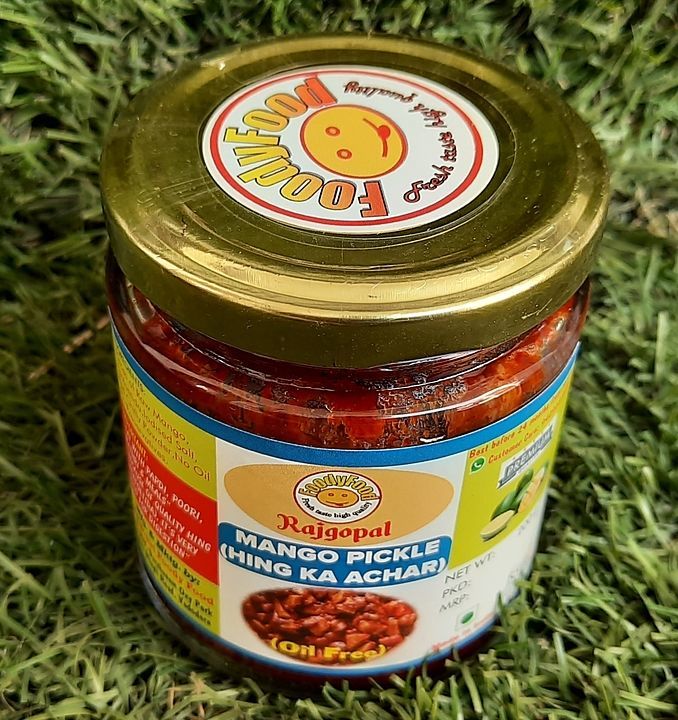 HING KA ACHAR (MANGO PICKLE),  OIL FREE , NO PRESERVATIVES ADD uploaded by business on 6/12/2020