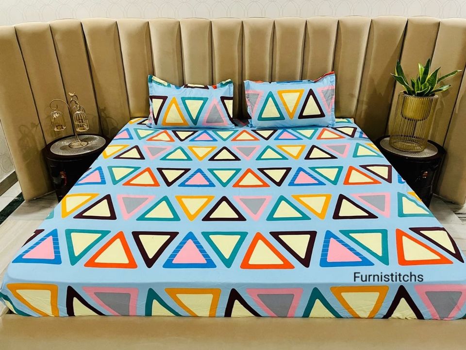 Double Bed Bedsheet Set uploaded by business on 2/22/2022