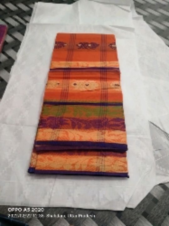Tant saree uploaded by Daulat traders on 2/22/2022