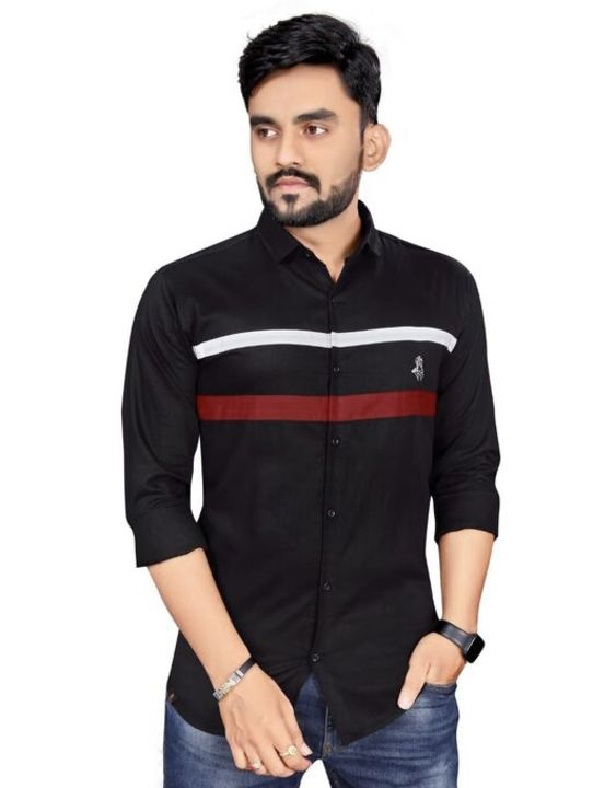 *Jay Jagannath* horse race men shirts *Rs.550(cod)* *whatsapp.* Fabric: Cotton Sleeve L uploaded by NC Market on 2/23/2022