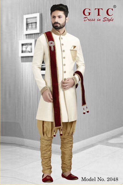 Graceful GTC- Classic Sherwani uploaded by AMBE COLLECTIONS  on 2/23/2022