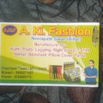 Business logo of A ki fashion