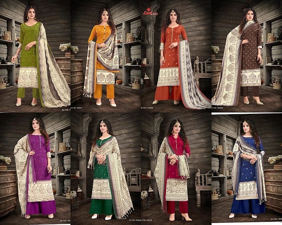 Mughal queen Pashmina suits uploaded by GOLDEN ERA CLOTHING STORE on 10/10/2020