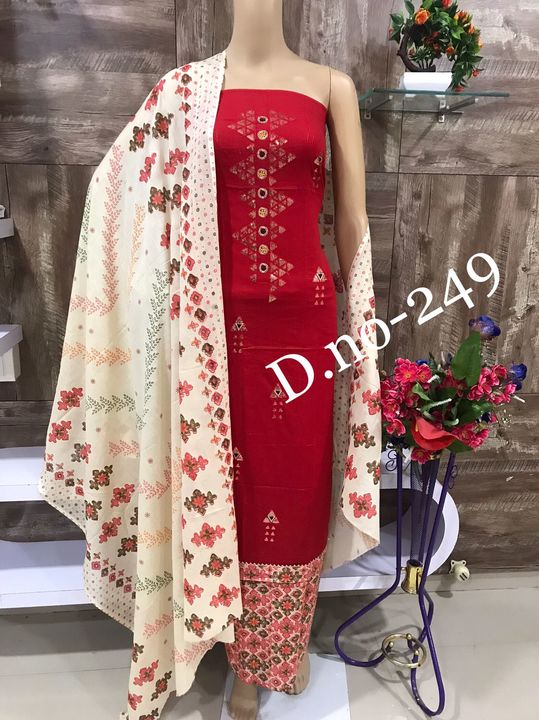 Chanderi Silk Penal Work Top  uploaded by S R FASHION on 2/23/2022