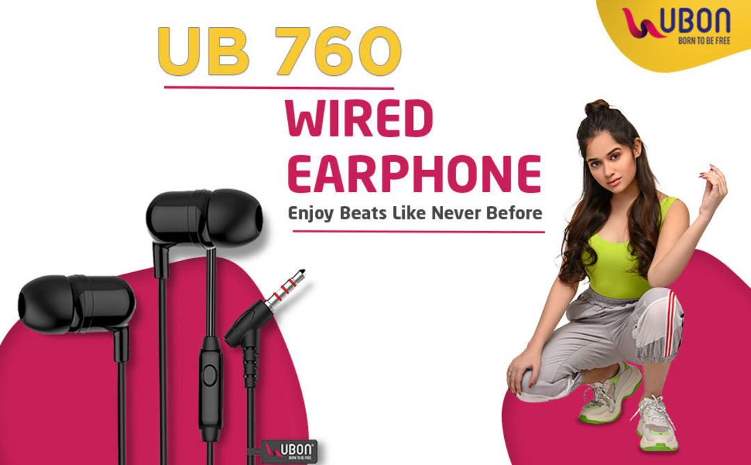 Post image Selling ubon UB760 earphones @60rs each and minimum order quantity is 10 pieces +50rs delivery charges