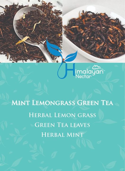 Mint Lemongrass Green Tea- 25 teabags  uploaded by KALP KREATION on 2/23/2022