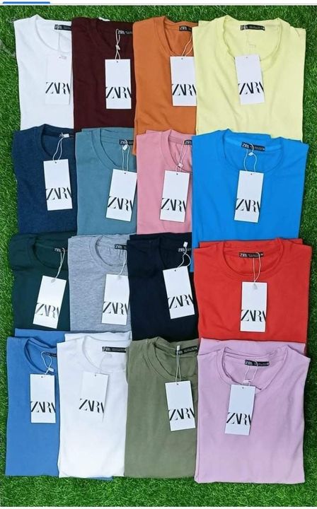 Post image Zara half sleeves t shirt50 pcs minimum quantity120 rsShipping extra