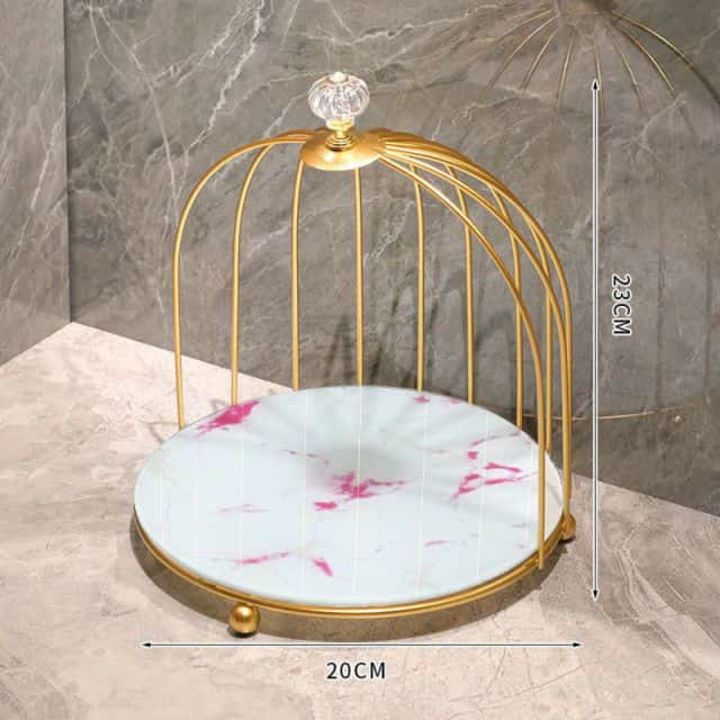 Metal gold cake stand  uploaded by business on 2/23/2022