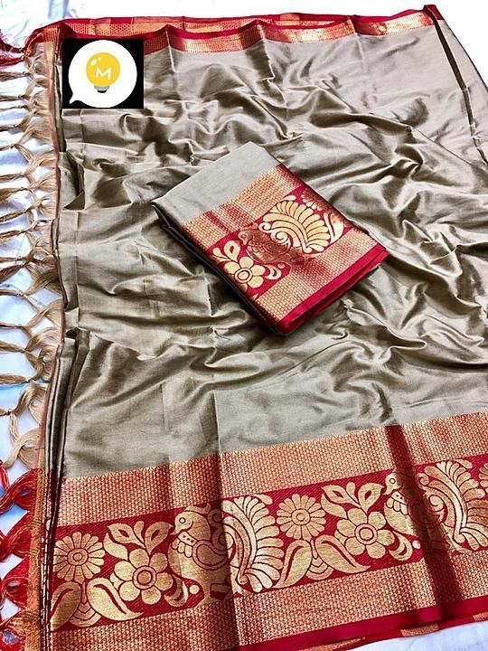 Cotton silk saree uploaded by M.S creation on 10/10/2020