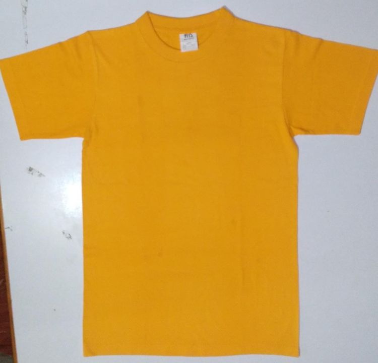 Post image Men's round neck t shirt with plain colors available as stock lot .