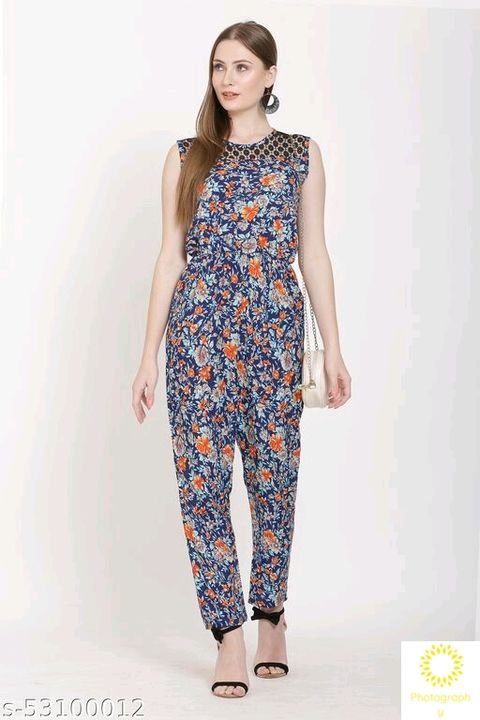 Women A-Line Maxi blue jumpsuit uploaded by business on 2/24/2022