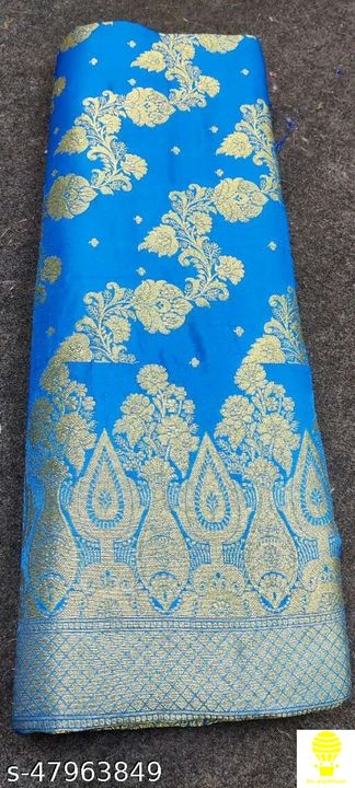 Myra Fabulous Sarees
Saree Fabric: Nylon
Blouse: Running Blouse
Blouse Fabric: Nylon
Multipack: Sing uploaded by Odisha on 2/24/2022