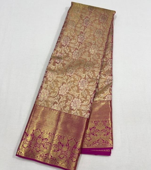 Post image Kanjipuram pure silk, bridal collection sarees, msg me to orders🙂