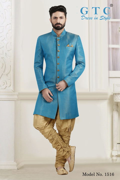 Exquisite GTC- Indo-Western Sherwani uploaded by AMBE COLLECTIONS  on 2/24/2022
