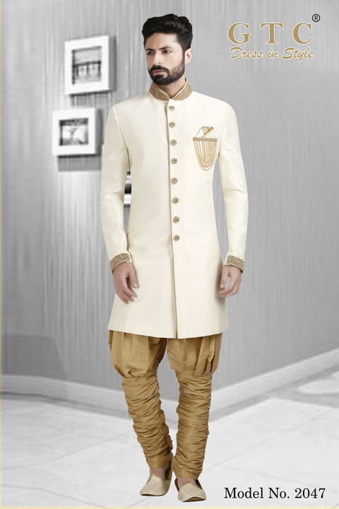 Graceful GTC- Classic Sherwani uploaded by AMBE COLLECTIONS  on 2/24/2022