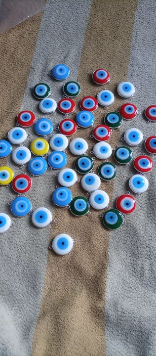 Evil eyes braslet  uploaded by Kasim glass beads on 2/24/2022