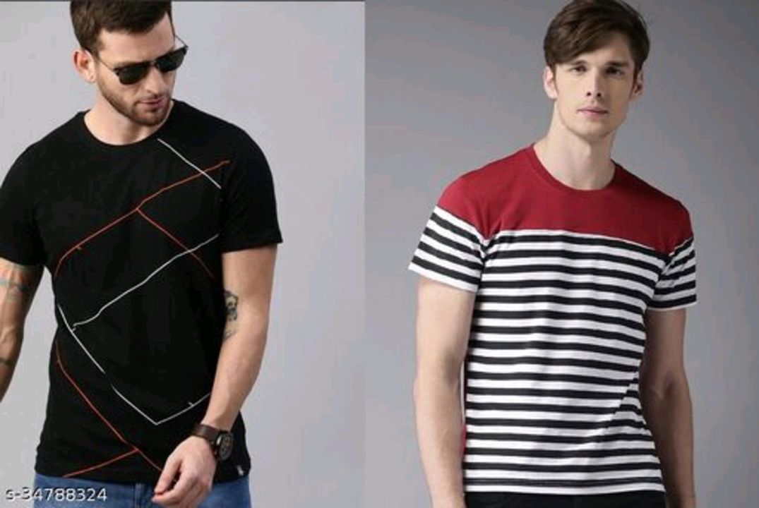 Pack of 2 Stylish Retro Men Tshirts uploaded by business on 2/24/2022