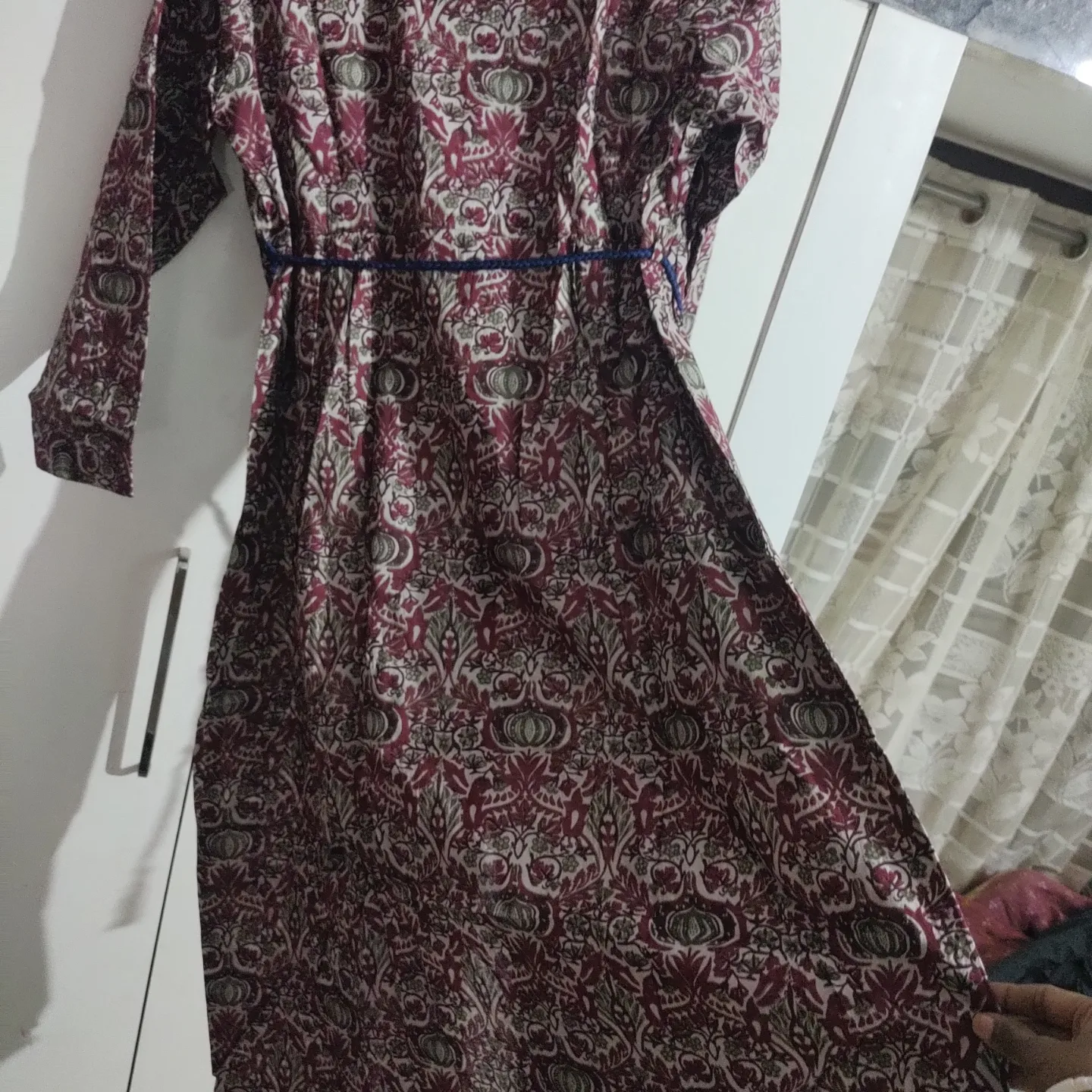 Post image Branded shirt style kurti cotten fabric price only 540/- size xl m available