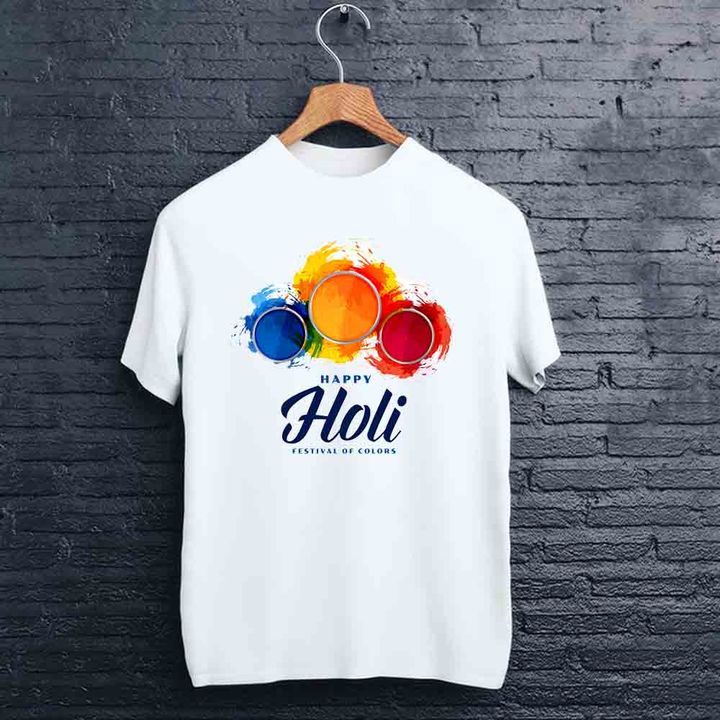 Holi t-shirt uploaded by Tapvills's Garments on 2/24/2022