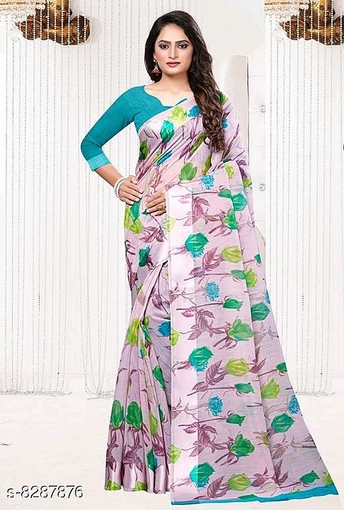 Stylish Women Sarees

Saree Fabric: Linen Satin
Blouse: Running Blouse
Blouse Fabric: Linen Satin
 uploaded by business on 10/10/2020