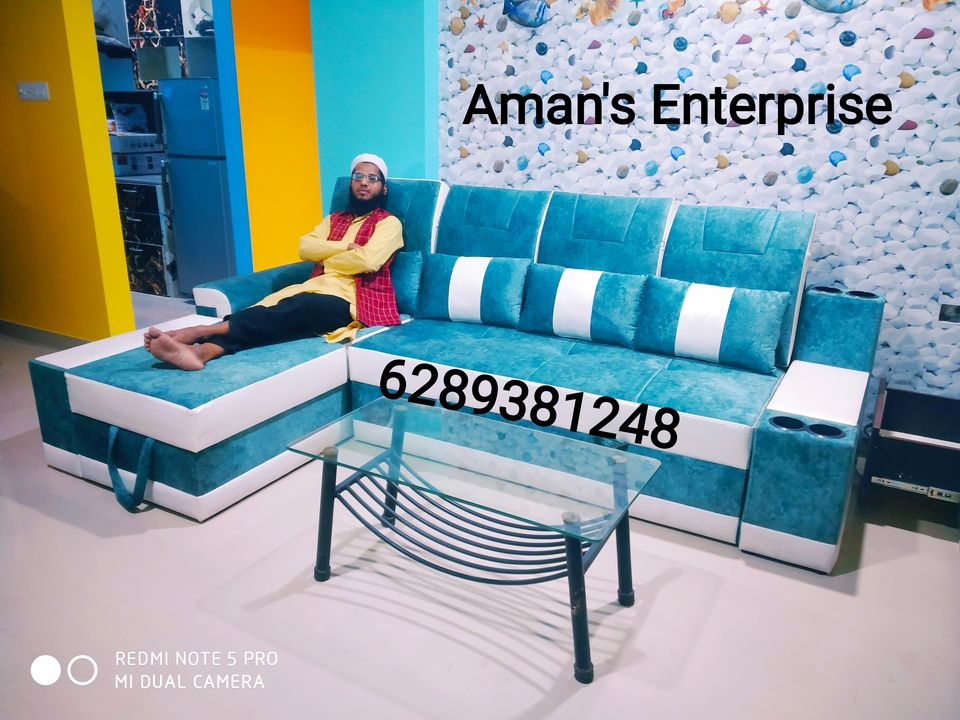 L Shape Sofa Crumbed ❤️ uploaded by Aman's Enterprise on 2/24/2022