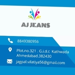 Business logo of A.J jeans