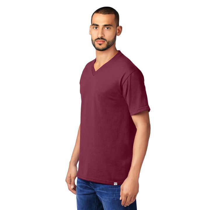 V Neck T-Shirt ..single product price Rs 499/-. For bulk order contact us. uploaded by Sparkle Rose on 2/24/2022