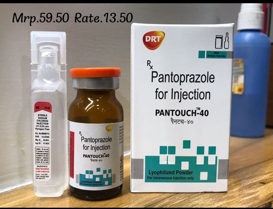 Pantouch -40 mg inj uploaded by Maa Sunita drug agency on 2/25/2022