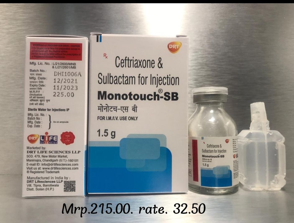 Monotouch-sb inj uploaded by Maa Sunita drug agency on 2/25/2022