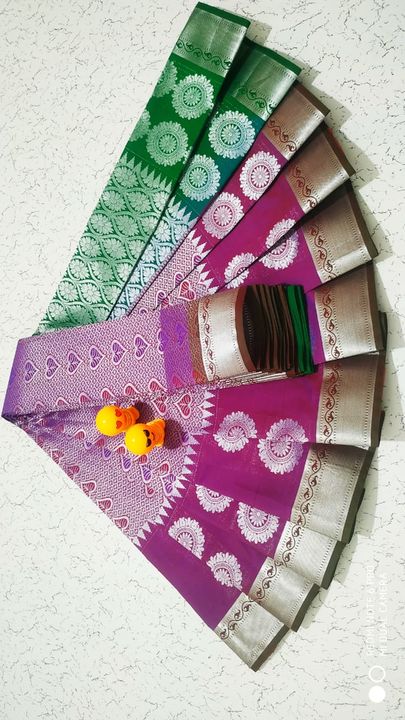 Elite bridal pick & pick fancy silk saree uploaded by K.S. Fabrics on 2/25/2022