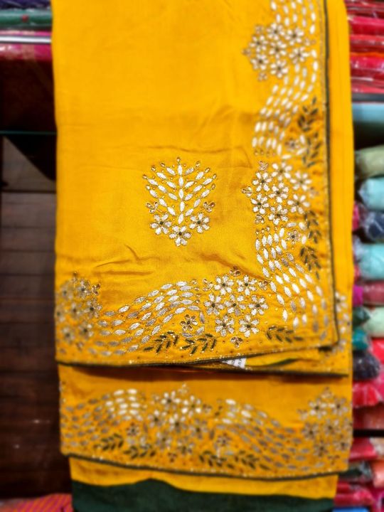 Hand work sarees  uploaded by business on 2/25/2022