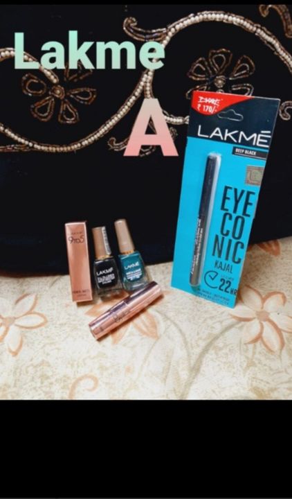 Post image Mini combo 3 in 1 eyeconic kajal, lipstick,insta liner 2 pcs for Rs 299 shipping free cash on delivery available with Rs 50 extra charges for more details plz contact on this whatsapp no 7066396230